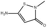 3(2H)-Isothiazolone,5-amino-2-methyl-(9CI) 结构式