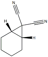 (1α,6α)-7,7-Norcaranedicarbonitrile 结构式