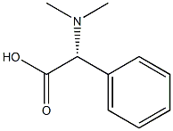 (R)-2-(二甲氨基)-2-苯乙酸 结构式