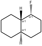 Naphthalene, 1-fluorodecahydro-, (1R,4aR,8aS)-rel- (9CI) 结构式