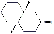 Naphthalene, 2-fluorodecahydro-, (2R,4aS,8aR)-rel- (9CI) 结构式