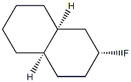 Naphthalene, 2-fluorodecahydro-, (2R,4aR,8aS)-rel- (9CI) 结构式