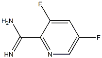 2-吡啶甲脒,3,5-二氟-(9CI) 结构式