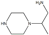 1-Piperazineethanamine,-bta--methyl-(9CI) 结构式