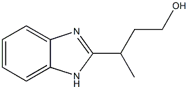 1H-Benzimidazole-2-propanol,gamma-methyl-(9CI) 结构式
