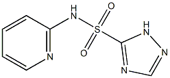 1H-1,2,4-Triazole-3-sulfonamide,N-2-pyridinyl-(9CI) 结构式
