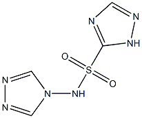 1H-1,2,4-Triazole-3-sulfonamide,N-4H-1,2,4-triazol-4-yl-(9CI) 结构式