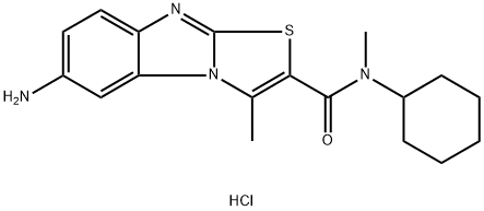 YM 298198 hydrochloride 结构式