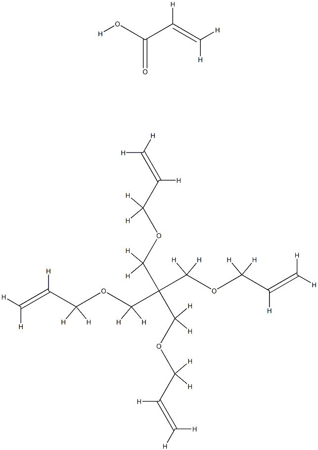 acrylic acid-allyl pentaerythritol copolymer 结构式