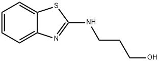 1-Propanol,3-(2-benzothiazolylamino)-(9CI) 结构式