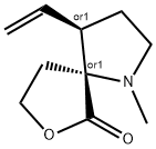 7-Oxa-1-azaspiro[4.4]nonan-6-one,4-ethenyl-1-methyl-,(4R,5R)-rel-(9CI) 结构式
