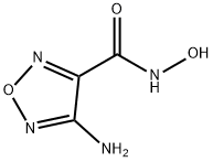 1,2,5-Oxadiazole-3-carboxamide,4-amino-N-hydroxy-(9CI) 结构式