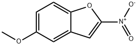 5-Methoxy-2-nitrobenzofuran 结构式