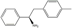 (+)-1-苯基-2-(对甲基苯基)乙胺 结构式
