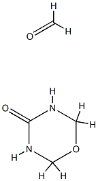 Formaldehyde, polymer with tetrahydro-4H-1,3,5-oxadiazin-4-one 结构式