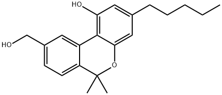 11-hydroxycannabinol 结构式