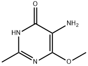 4(1H)-Pyrimidinone,5-amino-6-methoxy-2-methyl-(9CI) 结构式