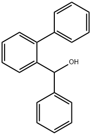 (2-Biphenylyl)phenylmethanol 结构式