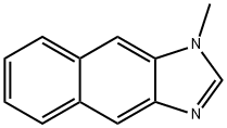 1H-Naphth[2,3-d]imidazole,1-methyl-(8CI,9CI) 结构式