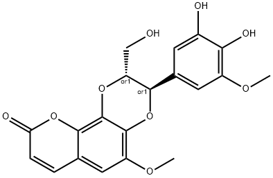 5'-去甲基沉香木质素 结构式