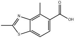 5-Benzothiazolecarboxylicacid,2,4-dimethyl-(9CI) 结构式