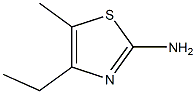 4-乙基-5-甲基-1,3-噻唑-2-胺 结构式