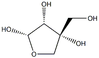 D-Apio-α-D-furanose 结构式