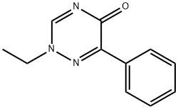1,2,4-Triazin-5(2H)-one,2-ethyl-6-phenyl-(9CI) 结构式