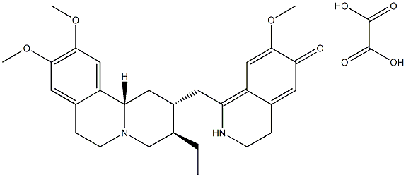 psychotrine dihydrogen oxalate 结构式