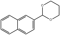 1,3-Dioxane,2-(2-naphthalenyl)-(9CI) 结构式