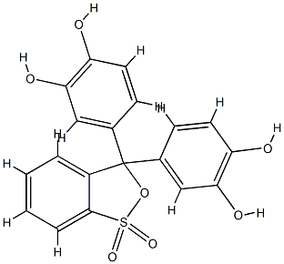 PYROCATECHOL VIOLET) 结构式