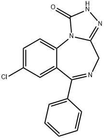 1-oxoestazolam 结构式