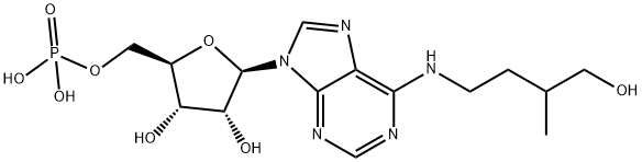 二氢玉米素核苷酸 结构式