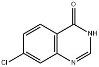7-氯-4(3H)-喹唑啉酮 结构式