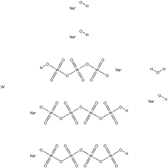 聚钨酸钠水合物 结构式