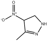 1H-Pyrazole,4,5-dihydro-3-methyl-4-nitro-(9CI) 结构式