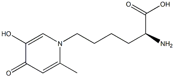 Pyridosine 结构式