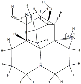 (8R,15S)-15-Methyllycopodane-5β,8,12-triol 结构式