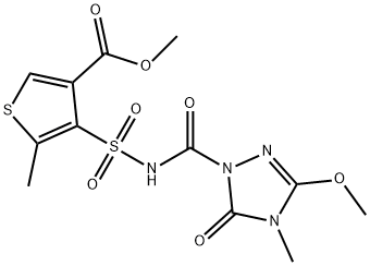 甲基噻烯卡巴腙 结构式