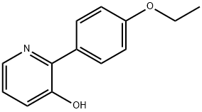 3-Pyridinol,2-(4-ethoxyphenyl)-(9CI) 结构式