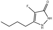 3H-Pyrazol-3-one,5-butyl-4-fluoro-1,2-dihydro-(9CI) 结构式