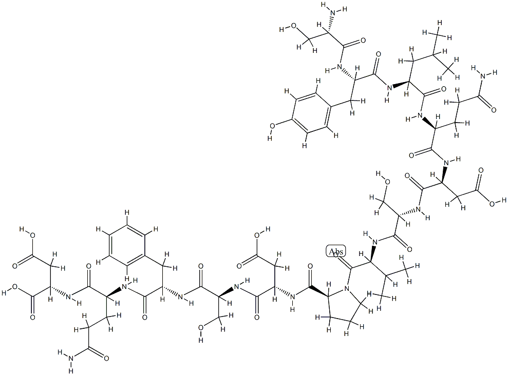 (VAL438)-TYROSINASE (432-444) (HUMAN) 结构式