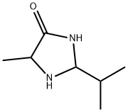 4-Imidazolidinone,5-methyl-2-(1-methylethyl)-(9CI) 结构式