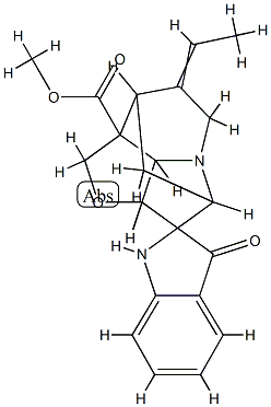 1-Demethyl-17-deoxy-6β,17-epoxyvoachalotine pseudoindoxyl 结构式