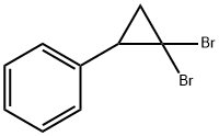 (2,2-二溴环丙基)苯 结构式