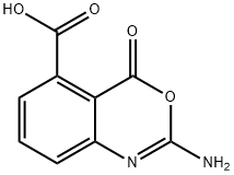 4H-3,1-Benzoxazine-5-carboxylicacid,2-amino-4-oxo-(8CI) 结构式