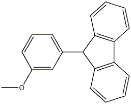 9-M-ANISYLFLUORENE) 结构式