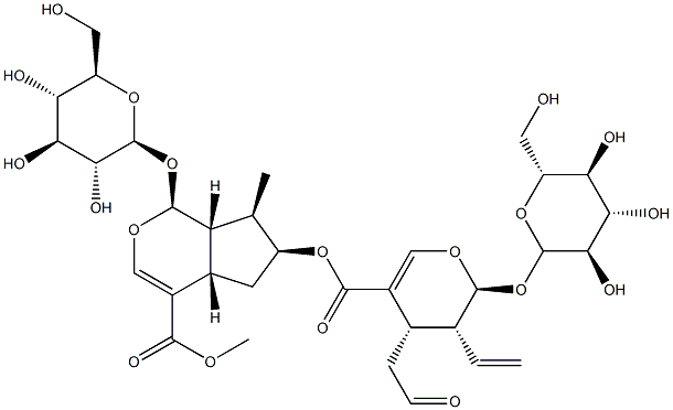 吴茱萸苷 结构式