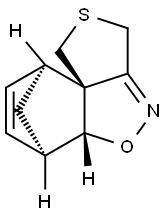 6,9-Methano-1H,3H,9H-thieno[3,4-c][1,2]benzisoxazole,5a,6-dihydro-,(5aR,6R,9S,9aS)-rel-(9CI) 结构式