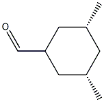 Cyclohexanecarboxaldehyde, 3,5-dimethyl-, (3R,5S)-rel- (9CI) 结构式